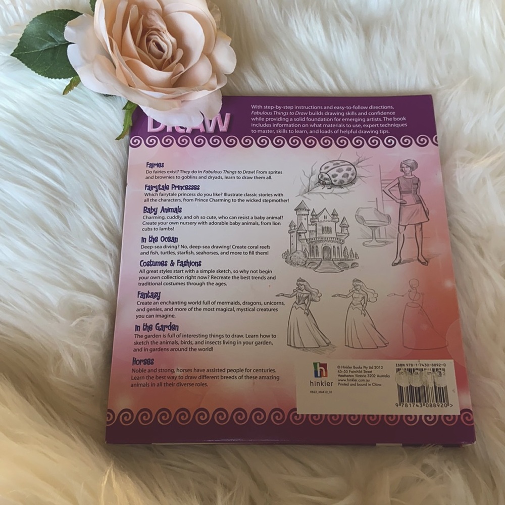 Fabulous things to Draw book NEW - Picture 2 of 3